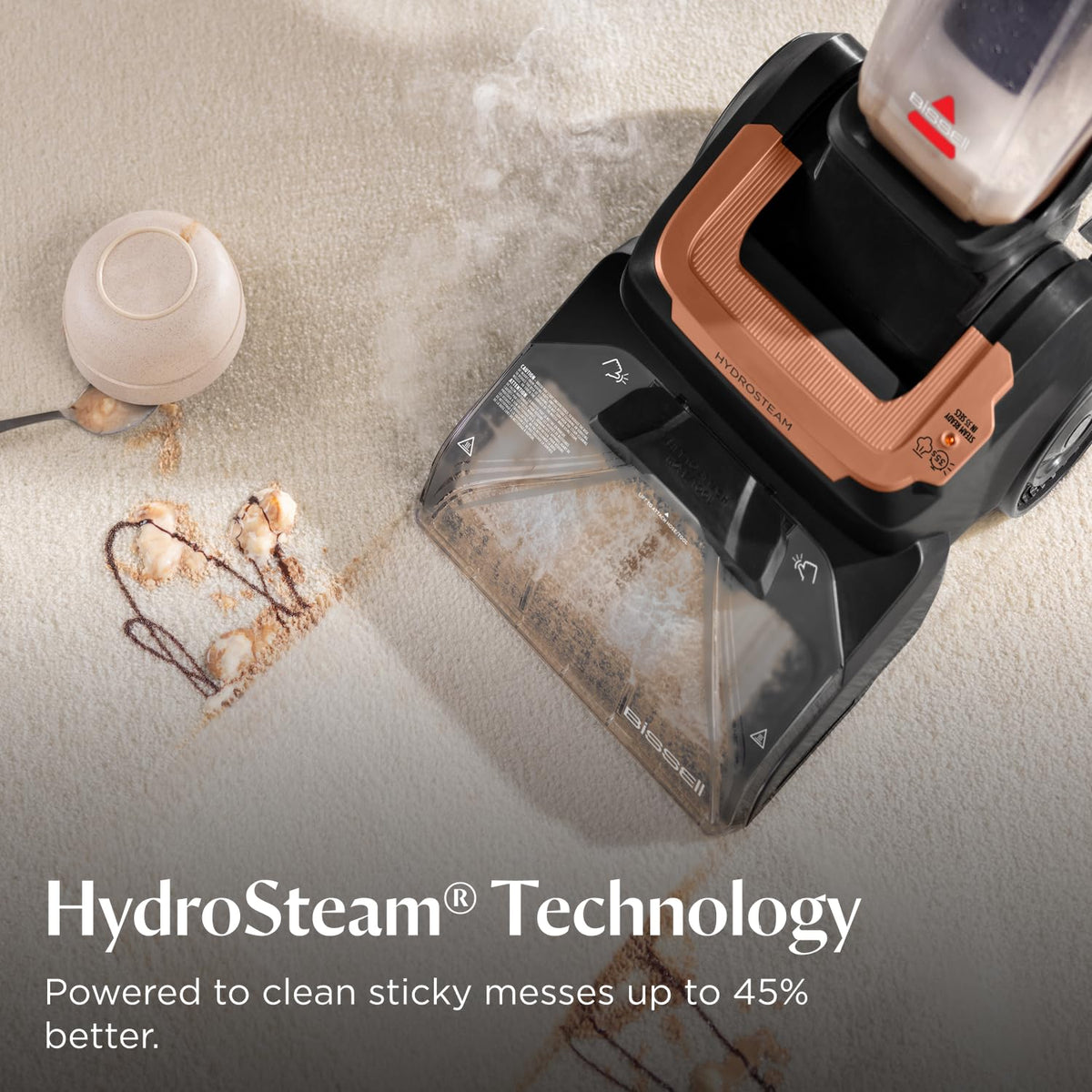 Revolution HydroSteam Carpet Cleaner, 4123