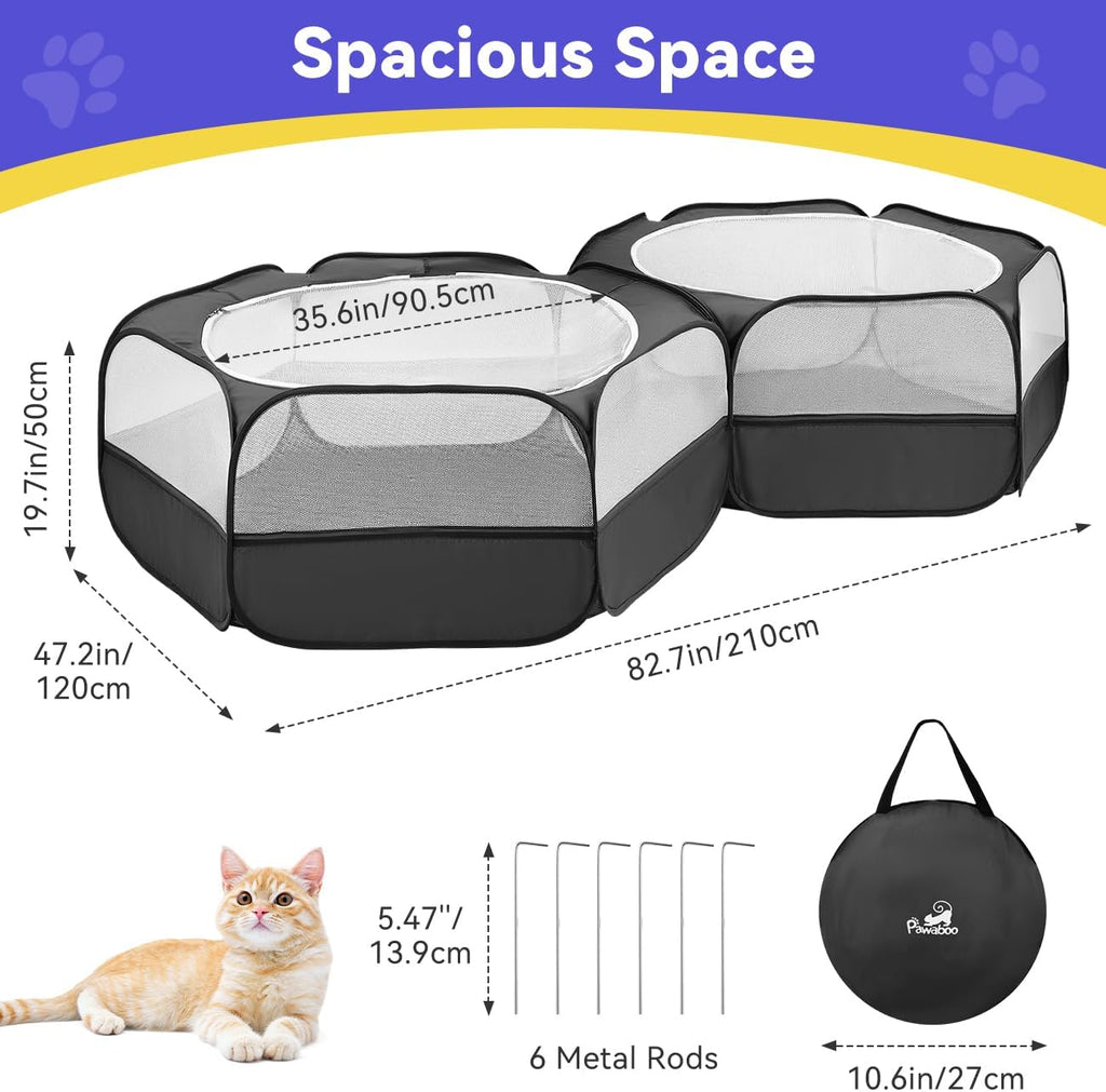Small Animals Playpen, Large Chick Brooder with Zipper Splicing
