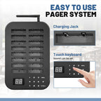 Pagers for Restaurants, Restaurant Pager System 16 Buzzers