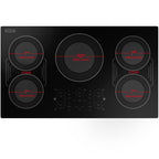 Flex 36“ Induction Cooktop 5 Burner, Drop-in, Hardwired