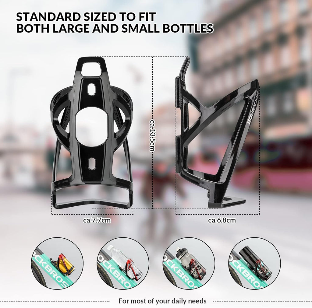 Bike Water Bottle Holder Ultralight Bottle Cages with Screws Tool | Universal Bike Cup Holder Rack for Road MTB Bike