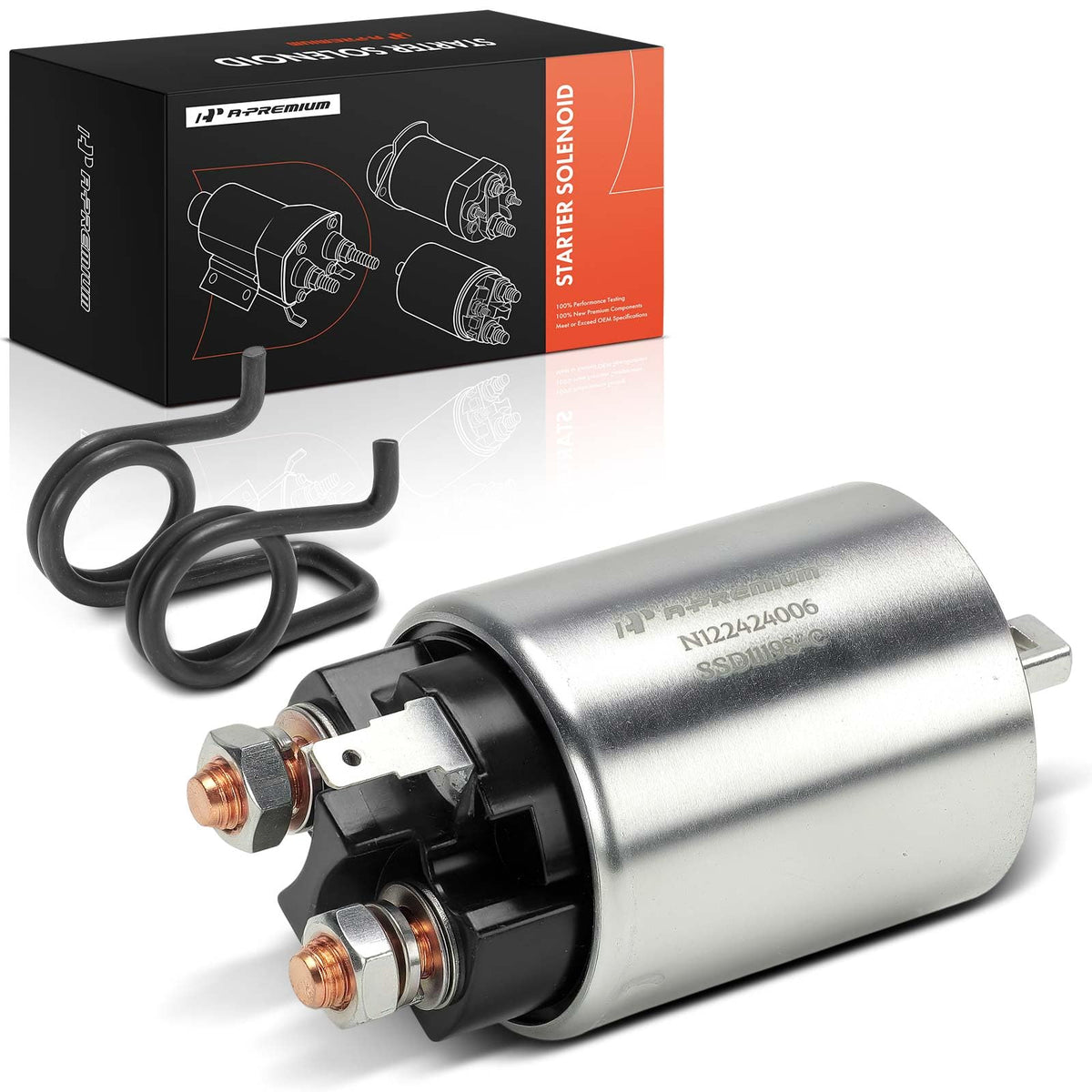 A-Premium 12V Starter Solenoid Compatible with Datsun