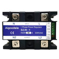 60A SCR-60A,Single Phase Thyristor Solid State Relay 220V Voltage Regulator Power Controller Module 0-10V 4-20mA 1-5V Potentiometer Control