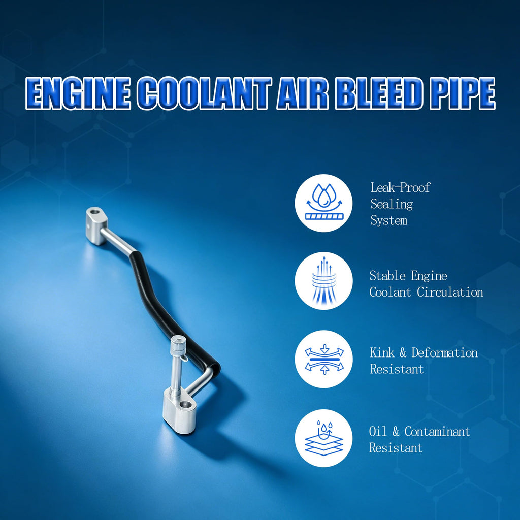 Engine Coolant Air Bleed Pipe Assembly for Chevrolet Cadillac Buick GMC