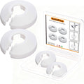 Fit 1/2 Inch Flange Water Pipe Cover Decoration 16mm Plastic PP escutcheon