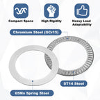uxcell 2 Sets NTA3244 Thrust Needle Roller Bearings with Washers, ID 2"