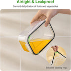 Fruit Storage Containers for Fridge with Removable Colander 10