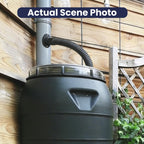 Rain Barrel Diverter Kit for Rectangular Downspouts, 1 Set