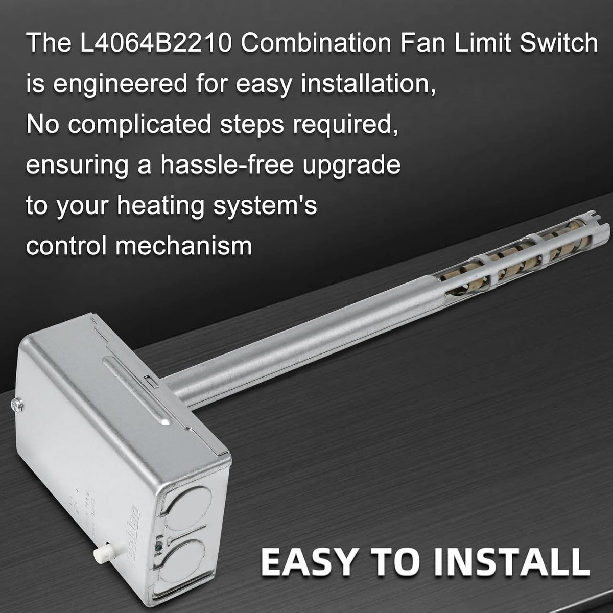 L4064B2210 Combination Fan & Limit Control Switch, Furnace 11" Replacement Combination Fan Limit Switch