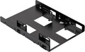 Corsair Dual SSD Mounting Bracket (3.5” Internal Drive Bay to 2.5", Easy Installation) Black