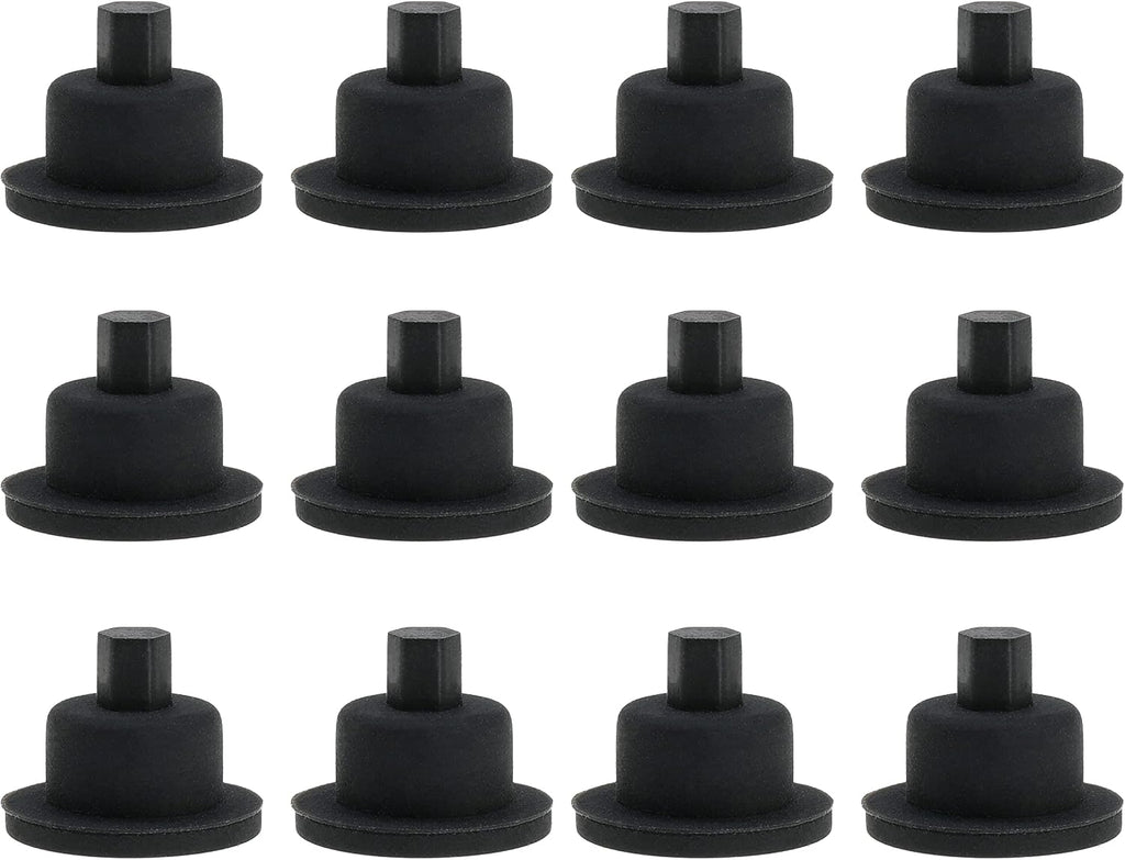 Stove Grate Rubber Feet Replacement for Wolf for Subzero Gas Cooktop Range Burner Rubber Grate Bumper Pads 12 Pack