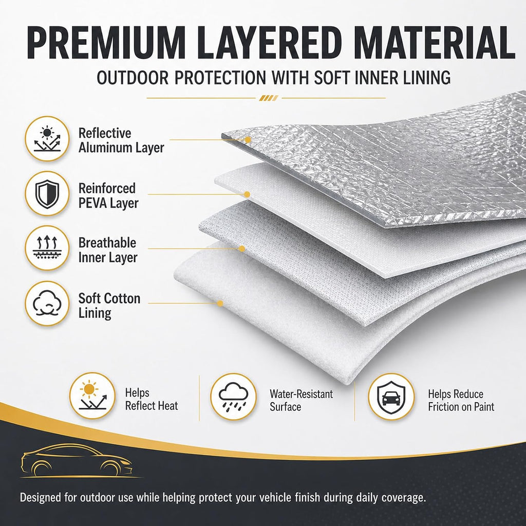 Automatic Retractable Car Cover with Remote, Car Cover Waterproof All Weather, Roof-Mounted Solar Charging Cover for