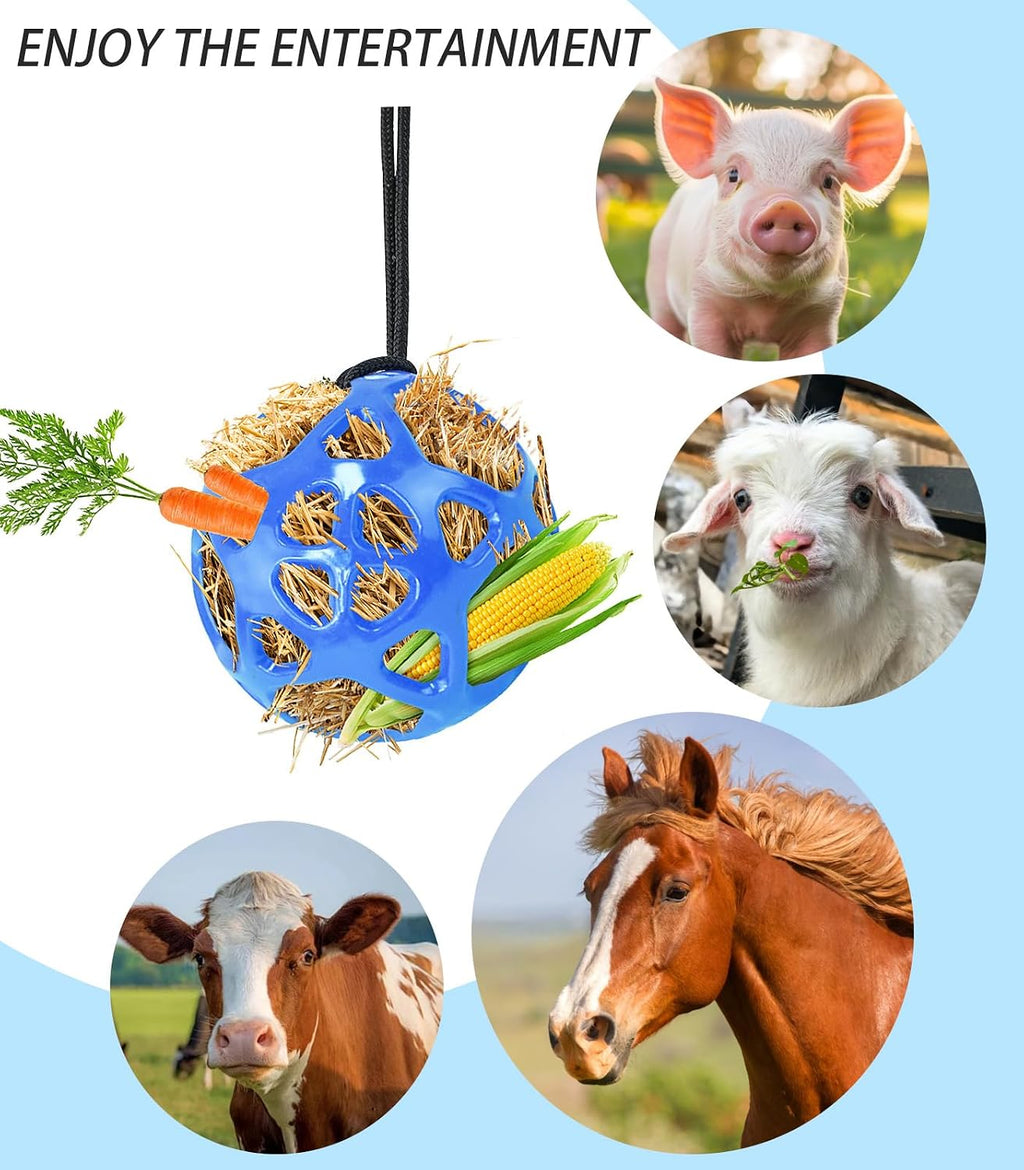 Hay Ball Stall Toy for Horses, Goats & Sheep