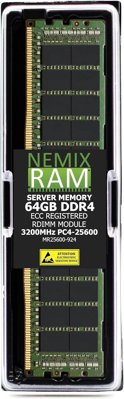64GB DDR4-3200 ECC RDIMM Compatible with Cisco UCS C240 M6