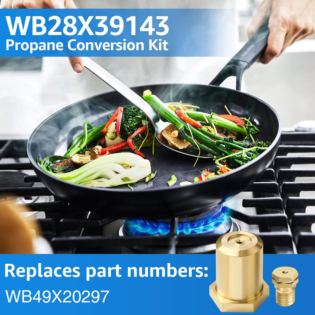 6PCS Orifices Range LP Conversion Kit WB28X39143 Replaces for GE Gas Range