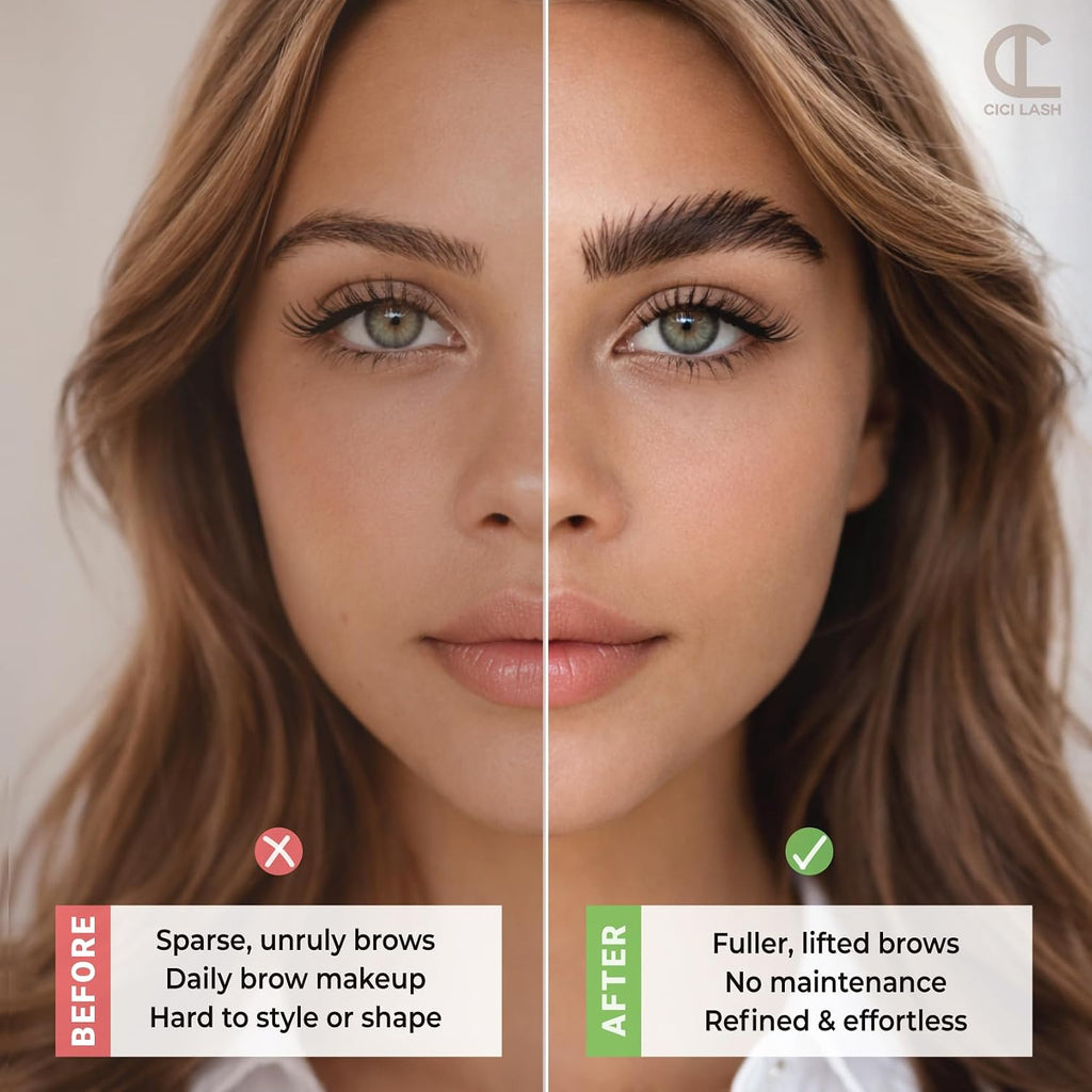 Brow Lamination Kit with Glue Balm | Professional Eyebrow Lamination Kit with Keratin Conditioning | DIY Eye Brow