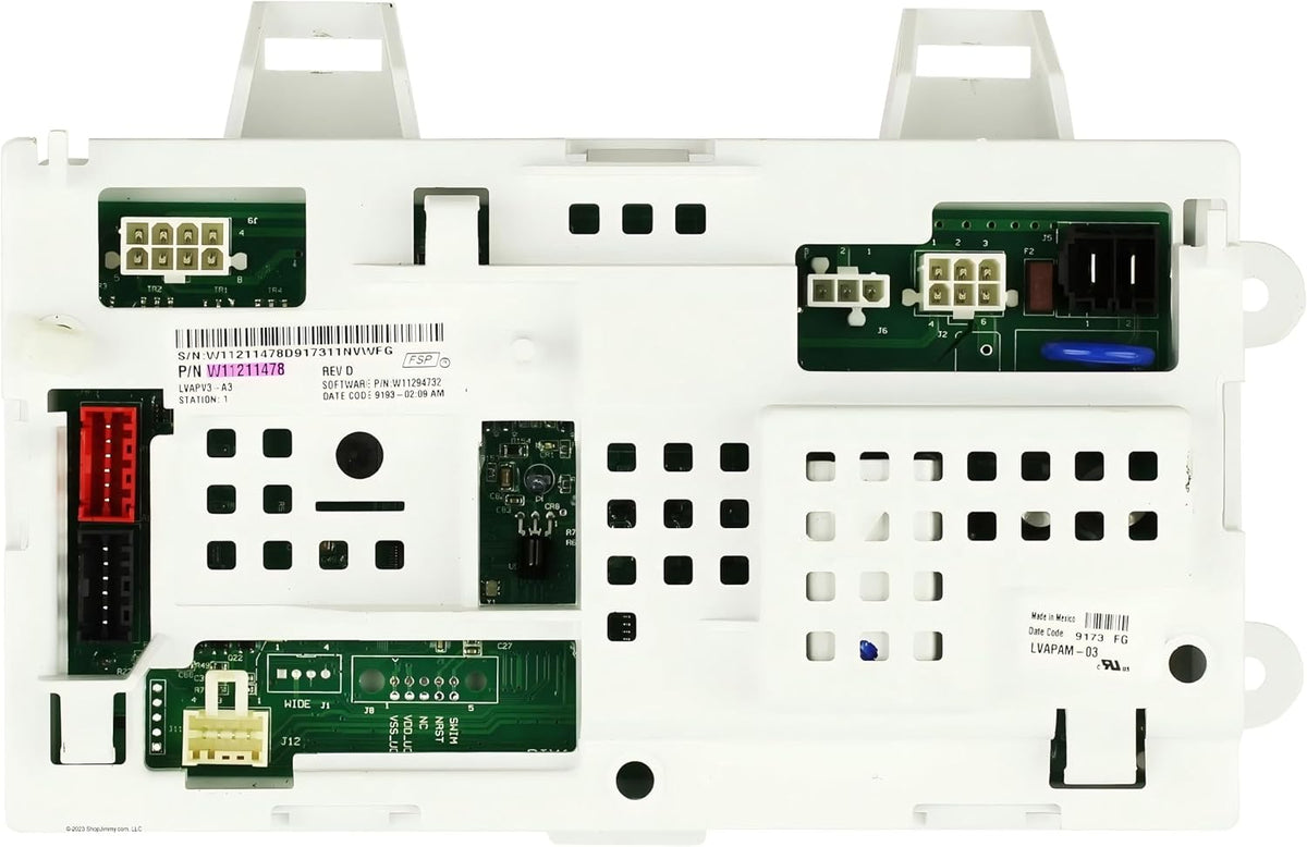W11211478 for Whirlpool Amana Inglis Washer Main Control Board WTW4655JW0 WTW4655JW1