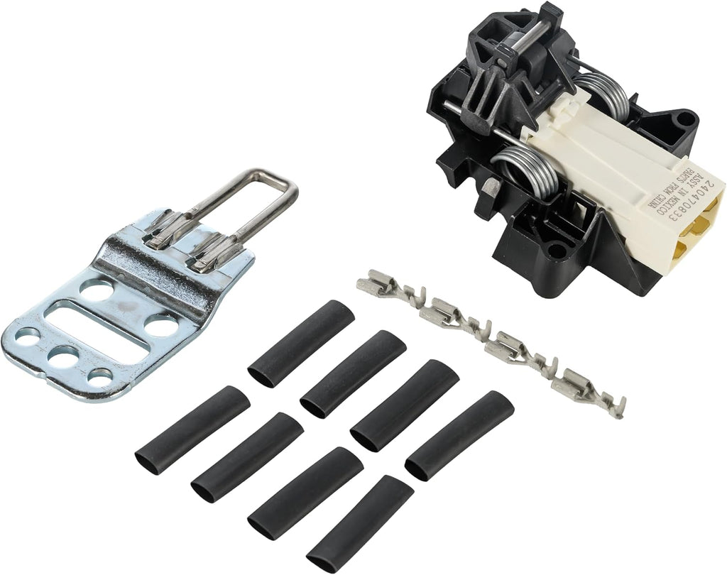 Smart Choice 5304525218 Dishwasher Door Latch Assembly Service Kit Compatible with Frigidaire, Compatible with Electrolux Dishwashers, Replaces 5304516818 154722401