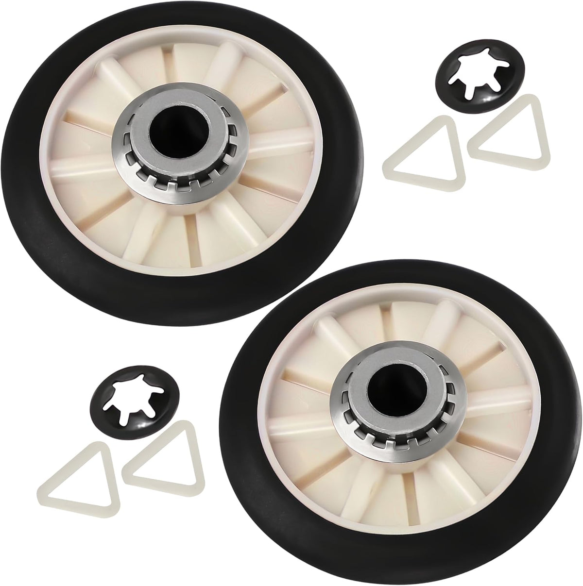 Dryer Drum Rollers for Maytag MGDC400VW0 (2-Pack)
