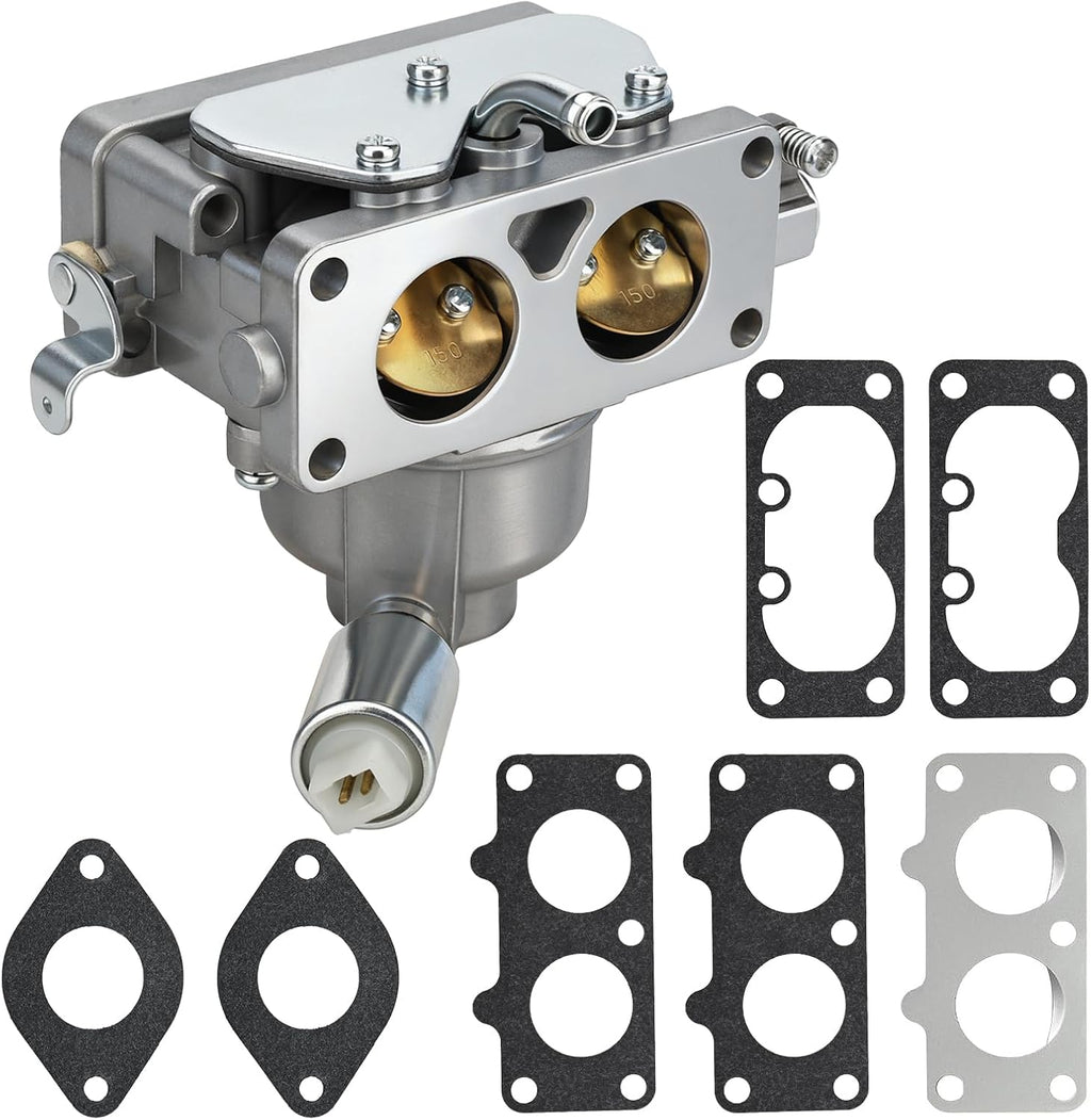 Carburetor 795967 MIA11461 Compatible with John Deere D125/D130/D140/D150/D170, LA135/LA145/LA155/LA165/LA175, X130R/X140/X165, Z235/Z245/Z255/Z425 Lawn Tractors & Husqvarna YTH2348