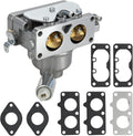 Carburetor 795967 MIA11461 Compatible with John Deere D125/D130/D140/D150/D170, LA135/LA145/LA155/LA165/LA175, X130R/X140/X165, Z235/Z245/Z255/Z425 Lawn Tractors & Husqvarna YTH2348