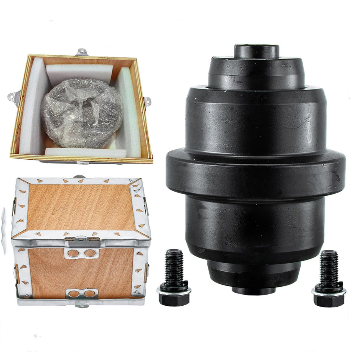 YUFUQIDA Upgrade Bobcat Track Roller - Bottom Roller Track Roller Compatible with Bobcat 334, 425, 325, 328, 225, 430, 329, 335, 331, 428, E42, E25, E26, E32I, E32, E35I, E35, E35Z, E37, E34