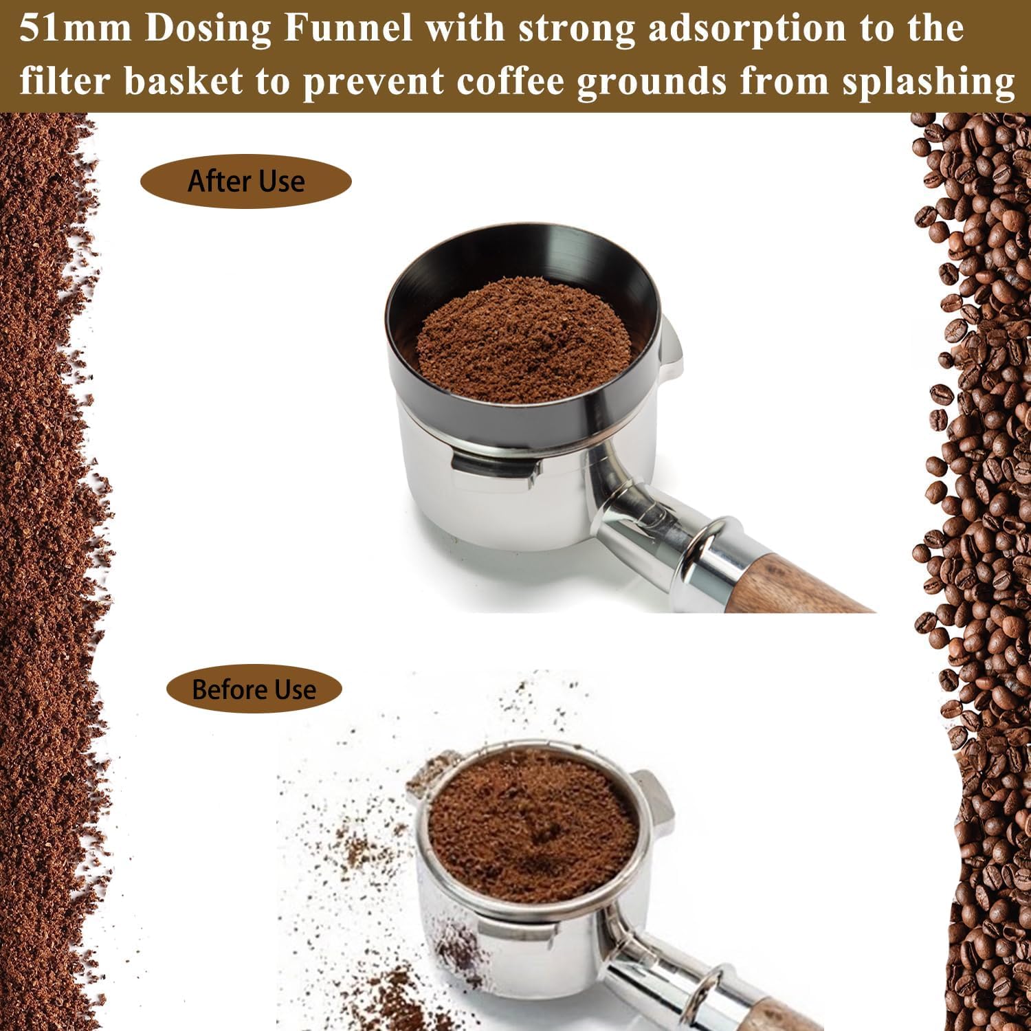 51mm Espresso Tamper Espresso Accessories Kit: Espresso Tamper Set, Coffee Tamper Espresso Tools Barista Tools |