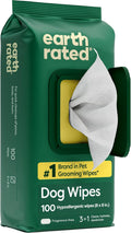 Pet Wipes for Dogs and Cats, Hypoallergenic, 3-in-1 Cleaning, Deodorizing and Hydrating
