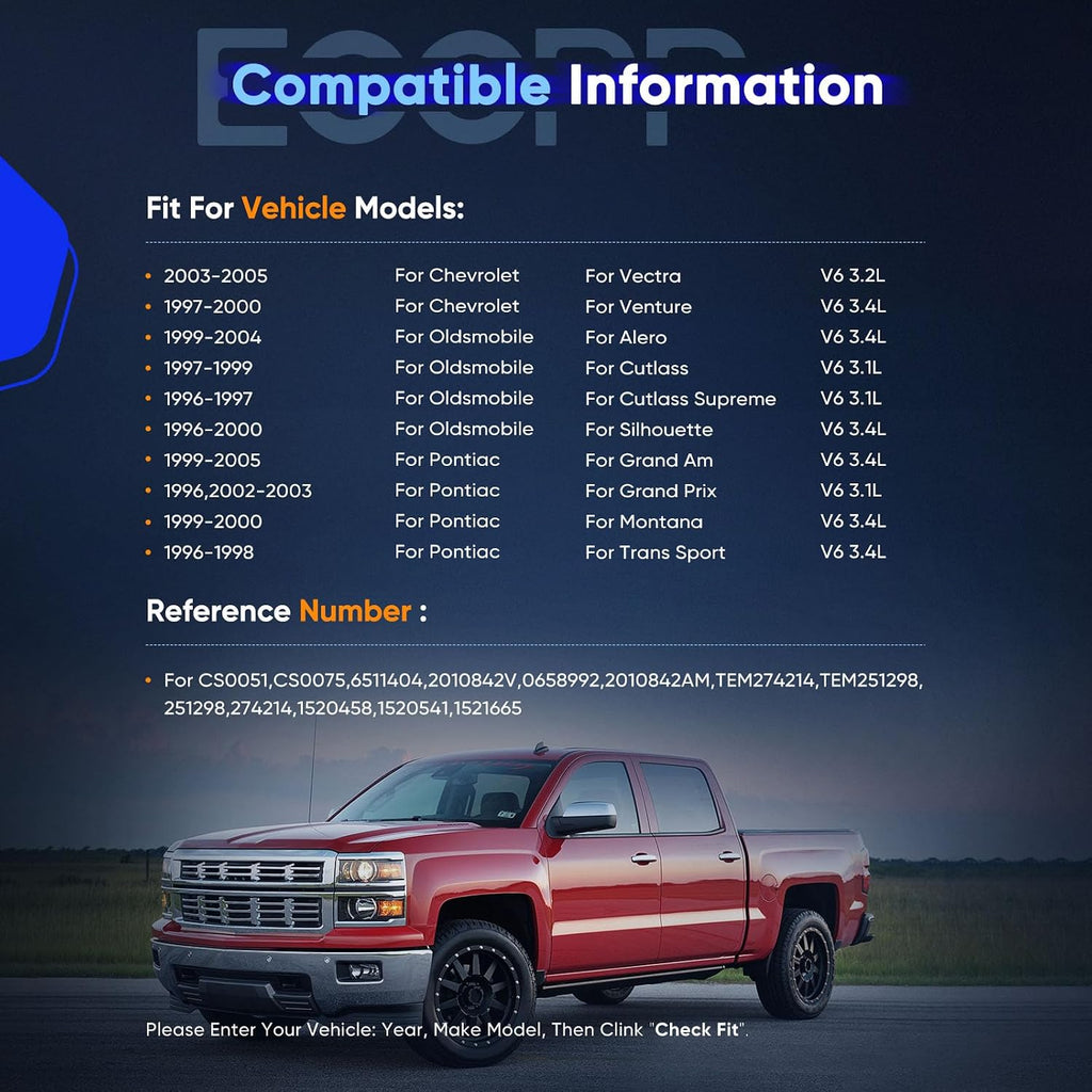 ECCPP AC Compressor 1999-2005 for Chevrolet Impala for Pontiac Grand Am