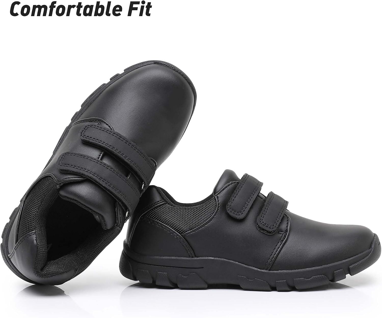 Boys School Shoes Kids Oxford Uniform Black Dress Shoes