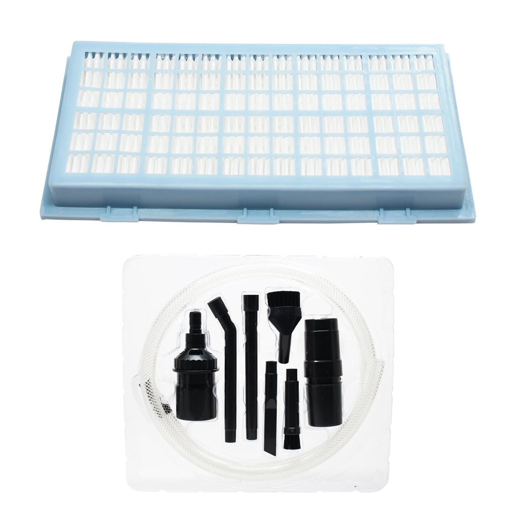 Replacement AH30 Filter with 1 Micro Vacuum Attachment Kit for Miele
