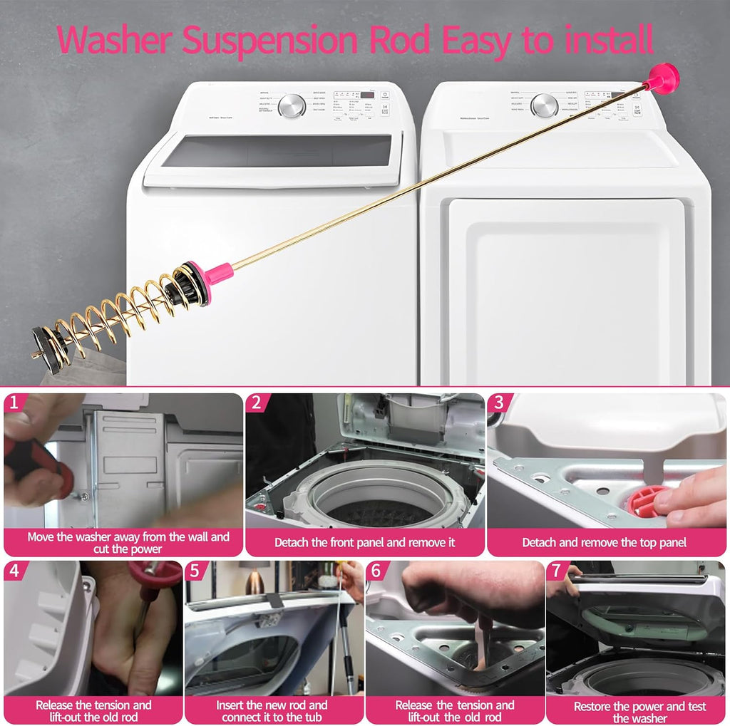 WA456DRHDSU WA45H7200AP WA45H7000AW WA456DRHDWR Washer Suspension Rods
