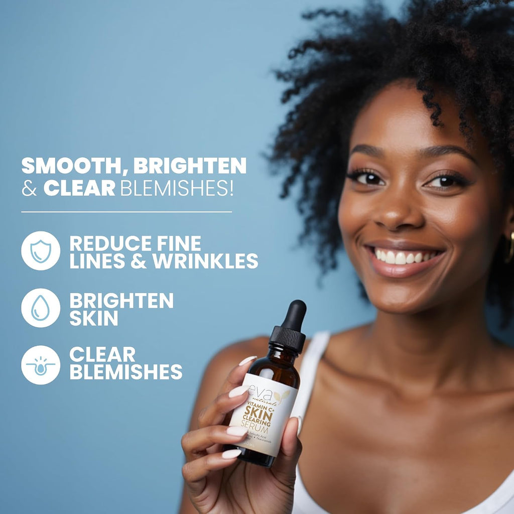 Vitamin C Serum for Face with Retinol & Salicylic Acid – Skin Clearing Acne Spot Treatment with Niacinamide