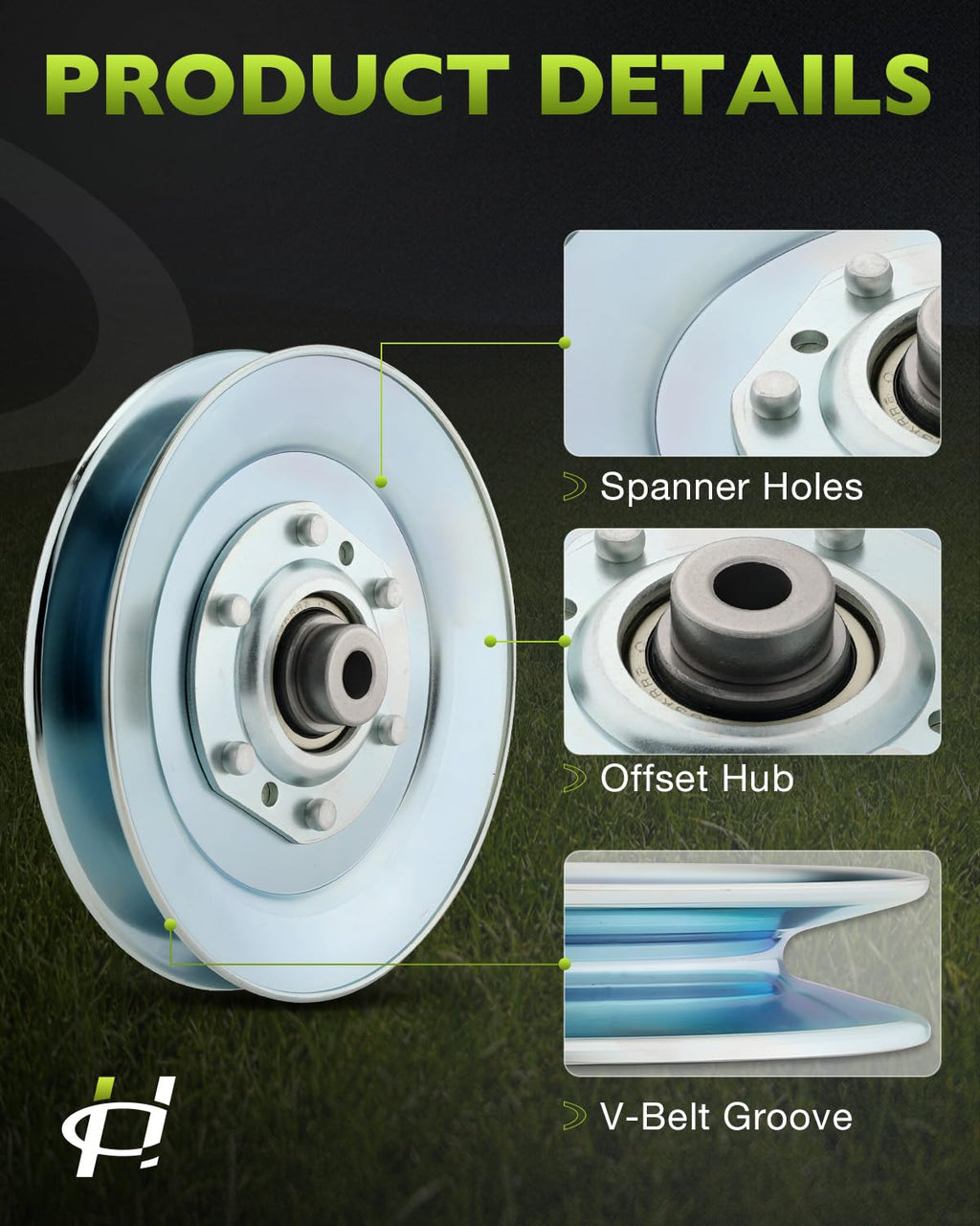 84004874 Idler Pulley fits Ferris, Snapper, Simplicity Mowers
