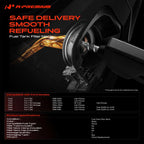 A-Premium Fuel Tank Filler Neck Pipe Hose Compatible with Ford
