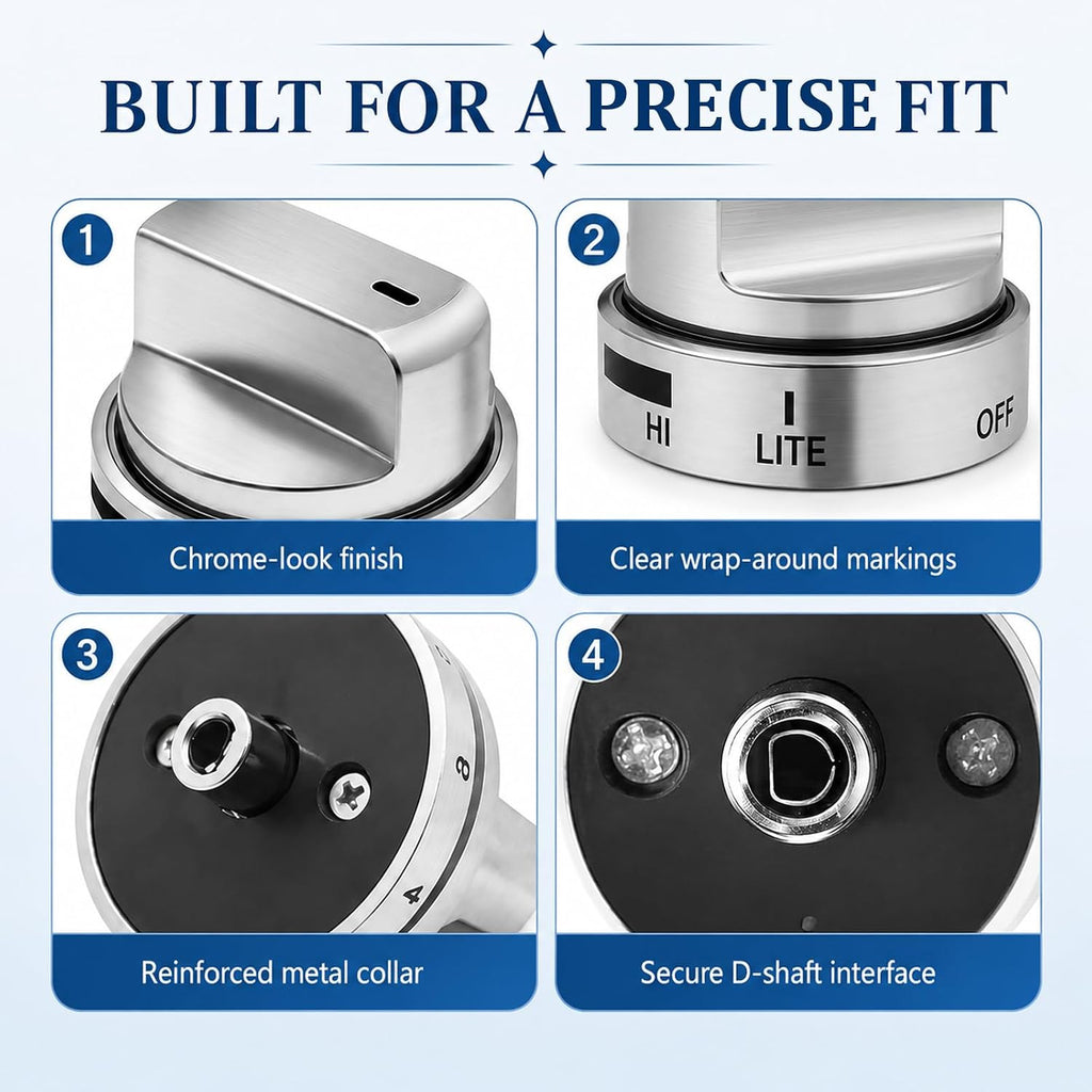 AEZ73453509 Stove Knobs Replacements Compatible with lg Gas Range Stove