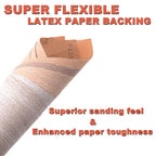 BMOTL Aluminum Oxide Sandpaper Sheets 9x11, 120 Grit 24 Pack