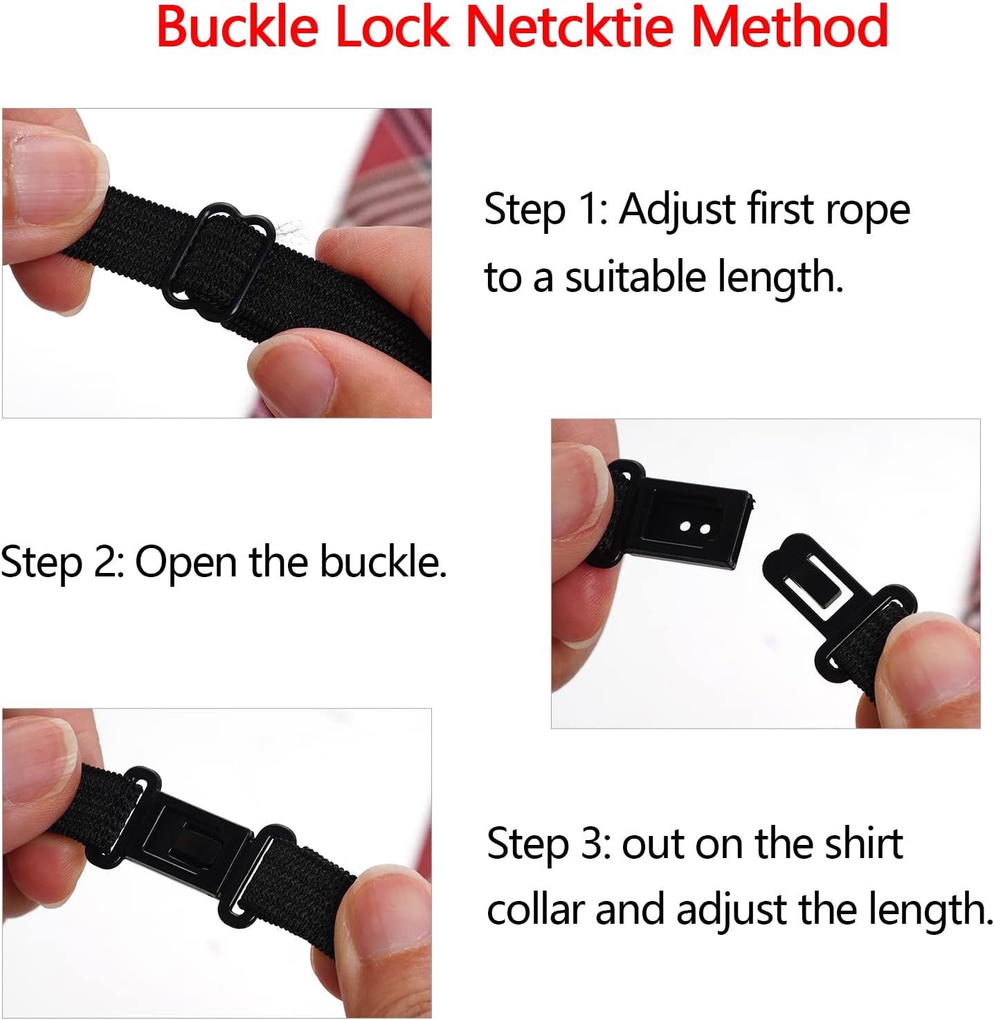 5pcs Boy's Necktie Pre-tied Adjustable Neck Strap Tie for Wedding Graduation School Cosplay Uniforms