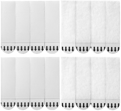 Medium Picture Hanging Strips Heavy Duty,36-Pairs(72 Strips) Sticky Picture Hangers for Walls Hanging Without