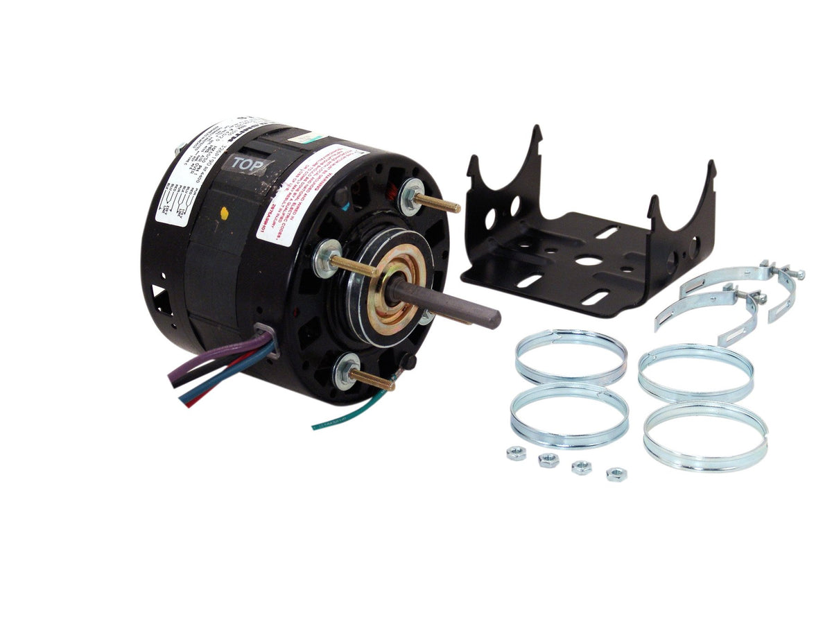 A.O. Smith RF6402 5.0-Inch 1/10 HP, Open Enclosure, CWSE Rotation, 3/8 X 2-1/2 Shaft, Sleeve Bearing General Purpose Shaded Pole Motor