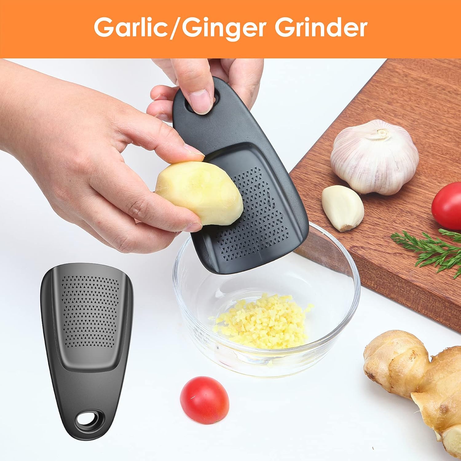 Kitchen Unique Gadgets Set 6 Pieces, Space Saving, Cheese Grater, Bottle Opener, Fruit Vegetable Peeler, Pizza