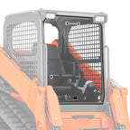 Track Loader Door Glass Windshield, Replacement for V0621-34520-12PC