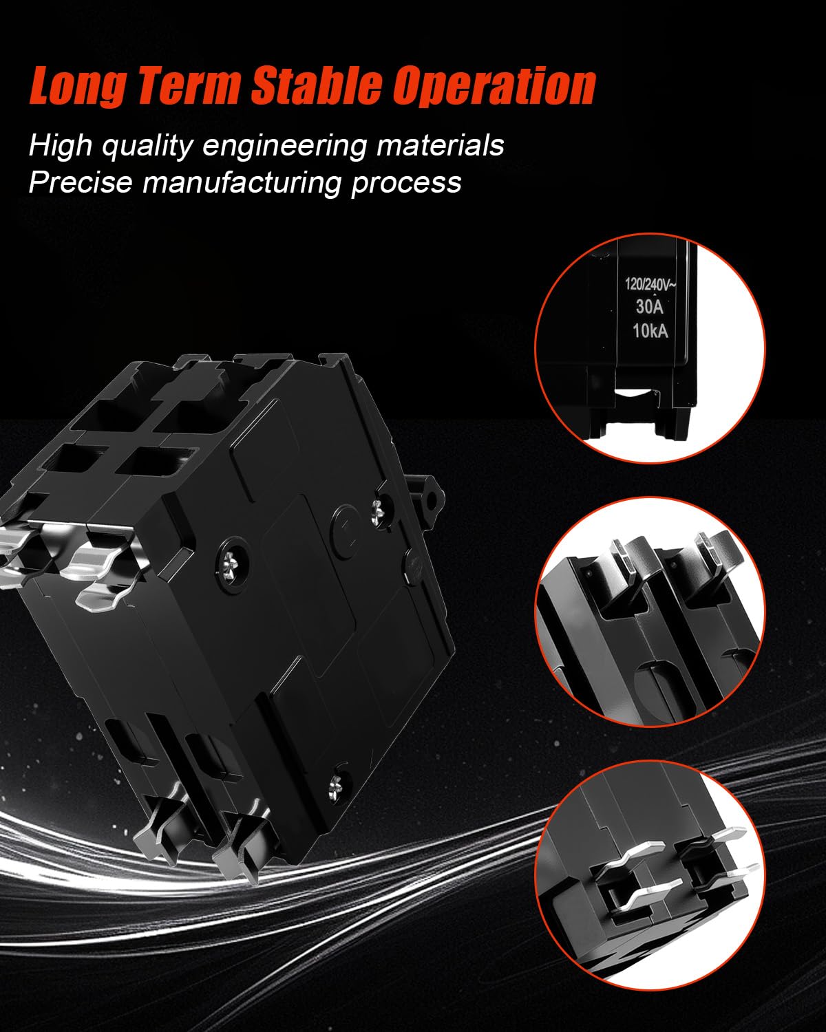 30Amp 2P Circuit Breaker Fit for SD QO Load Center CSED & NQOD