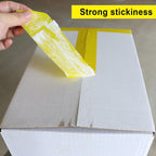 Yellow Packing Tape, 6 Rolls of Heavy Duty Packaging Tape for Shipping Packaging Moving Sealing, 2.5mil Thick, 1.88