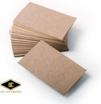 Chipboard Cardboard Sheets - Medium Weight - 100 Per Pack. (8.5 x 11)