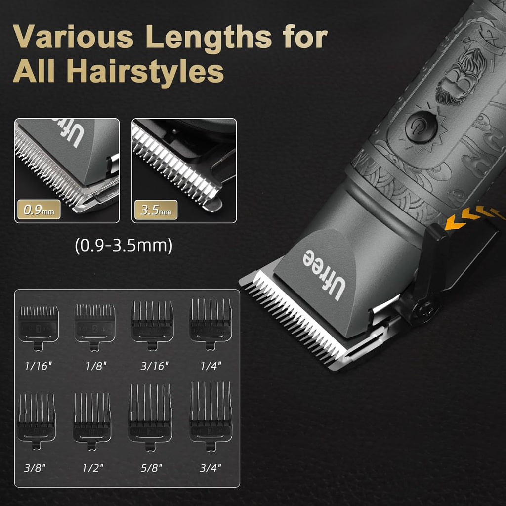 Beard Trimmer for Men with Hair Clipper, Professional Hair Clippers for Men and Hair Trimmers, Cordless Electric