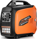 2800-Watts Portable Inverter Generator, Gas Generators for Home Use, Camping, Super Quiet Emergency Home Backup, with