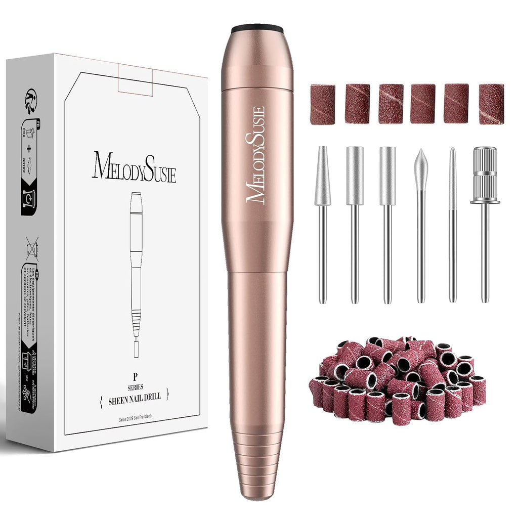 Pen-Shaped Portable USB Nail Drill, PC120I 20000RPM Electric Nail File with Compact Design for All Nail Care