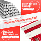 Roof Eaves Seam Bender HTSL25E2, Upgraded Metal Roofing Tool