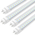 4FT LED T8 Type A+B Tube Lights, 24W(65W Equivalent), 3200LM, 6000K